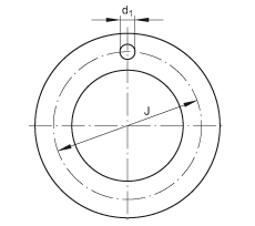 推力墊圈 EGW28-E40, 推力墊圈，免維護(hù)，帶鋼襯